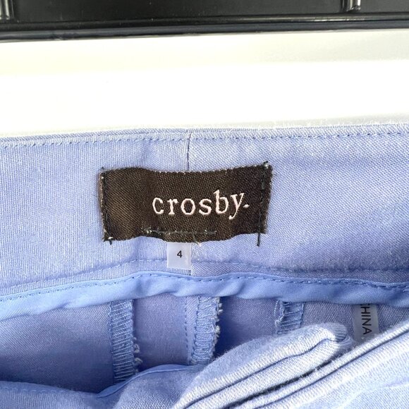 Crosby Light Purple Bermuda Chino Shorts Women's Size 4 - Picture 2 of 3